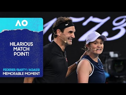 Federer Finishes the Match in Style | Opening Ceremony | Australian Open 2026