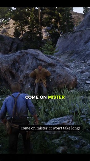 RDR2: NPC Asked for Help… Then Tried to Rob Arthur 😳 #rdr2 #arthurmorgan #gamingshorts #shorts