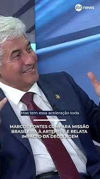 Marcos Pontes compara missão brasileira à Artemis II e relata impacto da decolagem | #PoderEmFoco