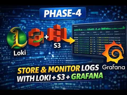 Centralized Logs in Kubernetes 🔥 Loki + S3 + Grafana Setup