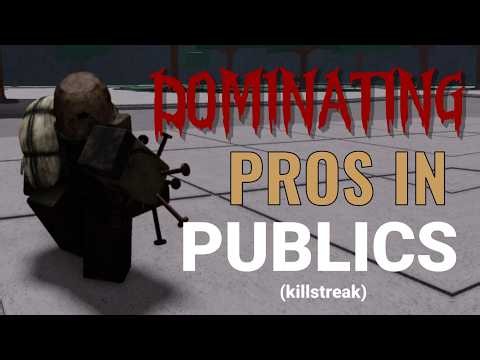 I Fought PROS in a Public Server… 💀