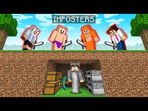 Minecraft Speedrunner vs Hunters But They're All Imposters