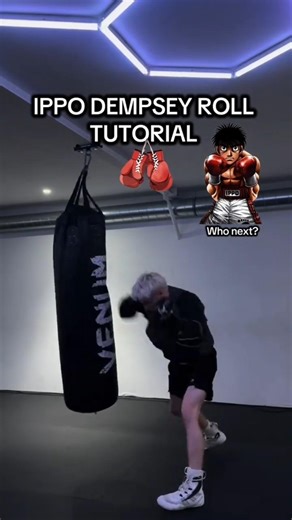 Ippo’s Deadly Dempsey Roll 🥊 Learn It FAST 🔥#shorts #boxing