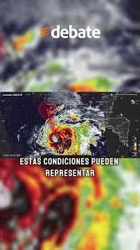 ¡VANCE YA ES HURACÁN! México alerta por lluvias fuertes y oleaje peligroso