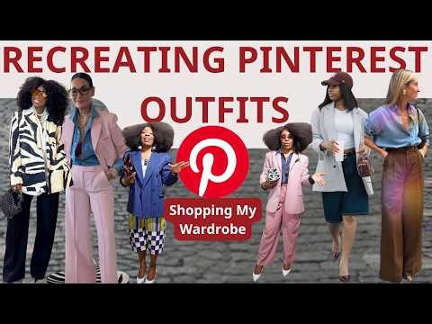 Pinterest Spring Outfits Challenge Using Only Existing Pieces