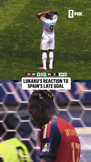Lukaku couldn't believe it