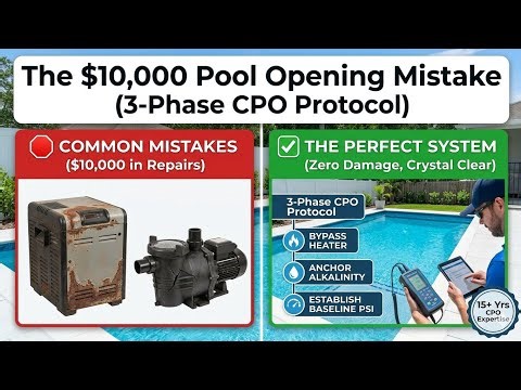The Foolproof 3-Phase Pool Opening System (CPO Playbook) 👉 LearnMyPool.com