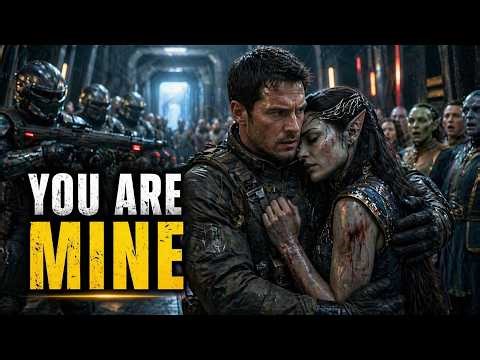 The Human Pulled an Alien Woman from Execution… She Whispered, “You Are Mine”