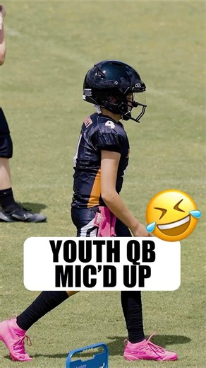 🎤 Youth QB Mic'd Up 🔥 #quarterback #football #micdup