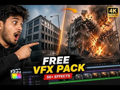Free VFX Pack Download (50+ High Quality Effects) | 4K VFX for Video Editing