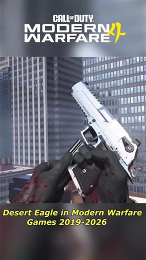 Deagle in Modern Warfare 4 vs MW2019 vs MW2 #callofduty