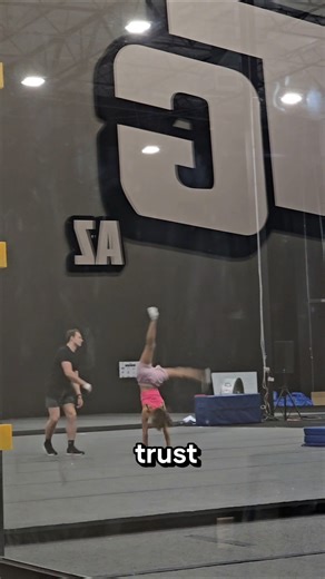 Learning to Trust My Round-Off Back Handspring on Floor