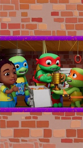 pizza box stack attack ninja challenge! 🍕 | Ninja vs. Ninja | Teeny Mutant Ninja Turtles