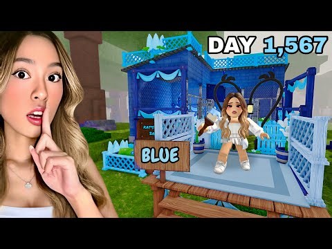 I Built ONE COLOR BASES In 99 Nights In The Forest!