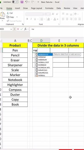 #36 Excel Interview Challenge | Text ko 3 Column mein Kaise kare ? #excel #excelshorts #guideofmad