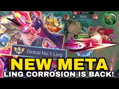 LING CORROSION BUILD IS THE NEW META!! LING NEOBEAST FASTHAND GAMEPLAY WITH BEST BUILD & EMBLEM 2026