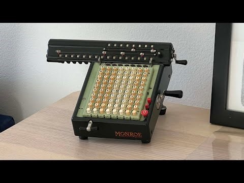 Monroe L160 X Mechanical Calculator/ Adding Machine (1929)