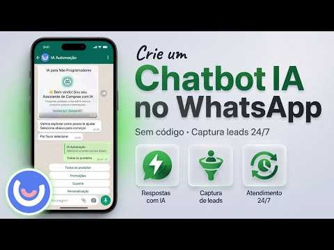 Chatbot com IA no WhatsApp que CAPTURA LEADS enquanto você dorme (No-Code)
