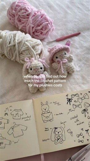 Handmade crochet plushies that make perfect gifts