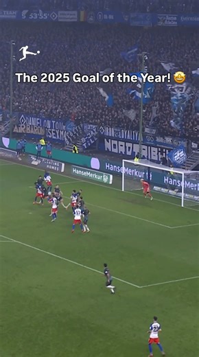 Presenting the 2025 #Bundesliga Goal of the Year! 😍👏 HSV | Bundesliga