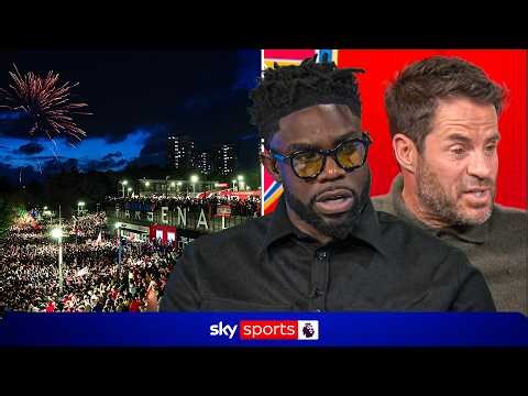 Micah Richards & Jamie Redknapp FULL REACTION after Man City draw to crown Arsenal Champions
