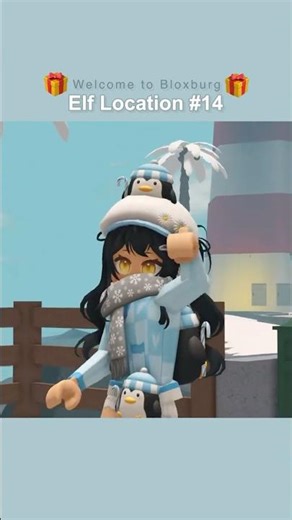 Day 14 Elf Location in Bloxburg 🎁 #bloxburg #bloxburgupdate #roblox