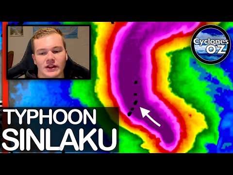 Category 5 Typhoon Sinlaku Latest Update and Tracking Forecast