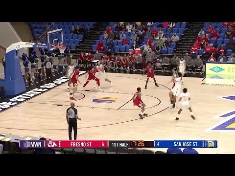 #MWMBB HIGHLIGHTS: Fresno State's 70-55 win over San José State