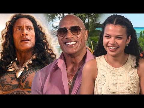 Dwayne 'The Rock' Johnson Jokes 'Moana' Wig Makes Him Feel 'Free' (Exclusive)