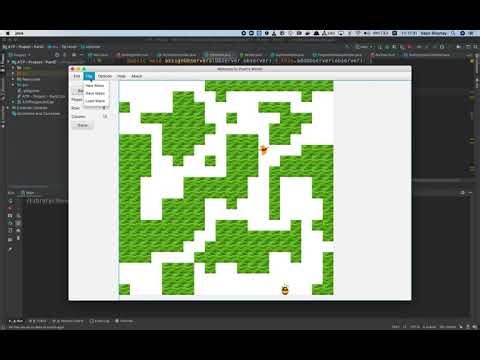 Advanced Maze Generator & Solver (Java)