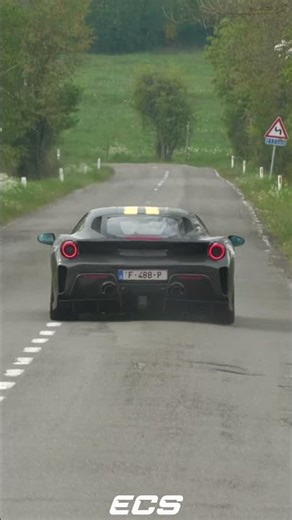 Brutal V8 vs track-focused Ferrari 🔥 #ferrari #488pista #mercedes #amg #cars