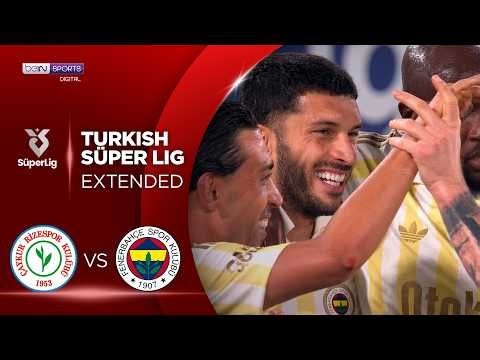 Rizespor vs Fenerbahce | EXTENDED HIGHLIGHTS Superlig Turkish Lig | 10/10/2026 | beIN SPORTS USA