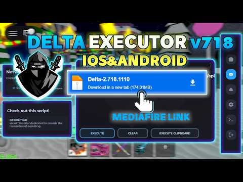 Delta Executor Mobile NEW Update (v2.718) | Download & Install Best Roblox Executor (iOS & Android)