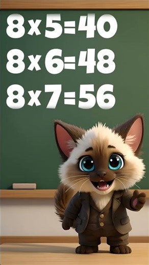 Learn the 8 Times Table Fast | Multiplication for Kids