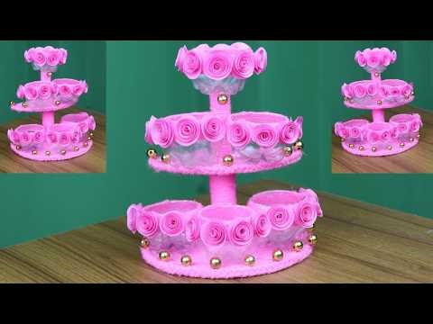 2 Brilliant Ideas! I Turned Woolen and Plastic Bottle Into an Amazing Showpiece! Home Decor DIY