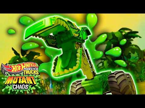 Gunkster the Chaos King! | Hot Wheels Monster Trucks