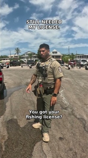 The FWC Officer Recognized Me 😂