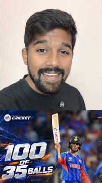 Idhu Batting-ah Illa EA Sports Cricket 07-ah? 🤯 | Abhishek Sharma | Cricket with Sujith |