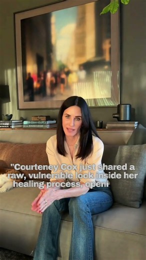Courteney Cox On Healing Heartbreak & Friends! ߥ❤️ #shorts