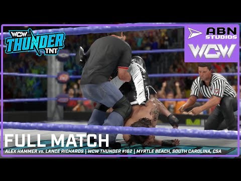 FULL MATCH | Alex Hammer vs. Lance Richards | WCW Thunder #162