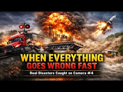 When Everything Goes Wrong Fast — Real Disasters Caught on Camera #4