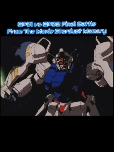 GP01 vs GP02 Final Battle From The Movie Stardust Memory Mobile Suit Gundam #clips #gundam #fypシ゚ #tiktok #movieclips @Superbollero @Superbollero @Superbollero