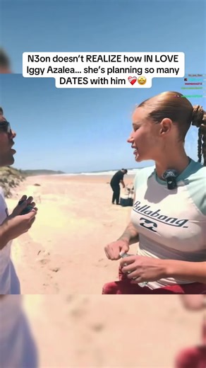 N3on doesn’t REALIZE how IN LOVE Iggy Azalea… she’s planning so many DATES with him ❤️‍🩹🤩 #iggyazalea