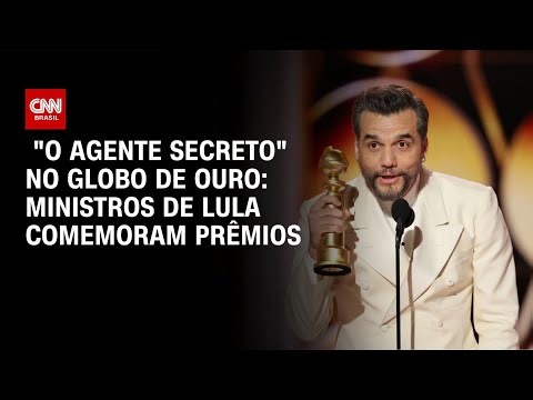 Ministros de Lula comemoram prêmios de "O Agente Secreto" no Globo de Ouro | CNN NOVO DIA