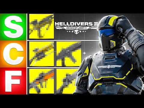 What's the BEST Weapon in Helldivers 2?  I Ranked Them All
