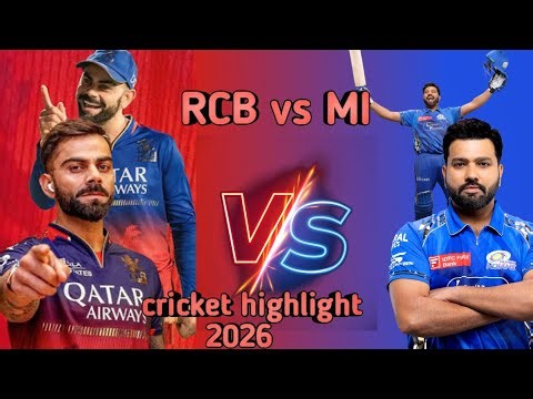 RCB vs MI cricket highlight LPL 2026#cricket 