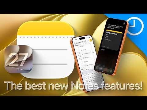 iOS 27 Makes Apple Notes SO Much Better