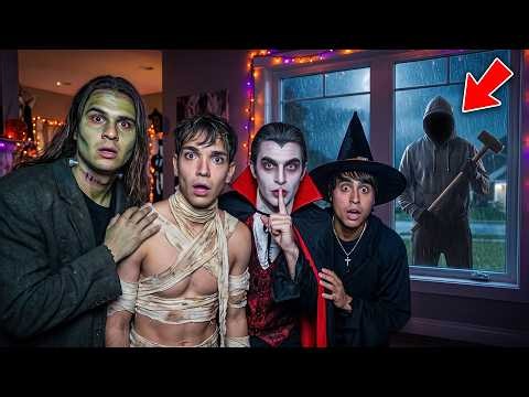 Someone RUINED Our HALLOWEEN Party at 3AM! | Lucas and Marcus