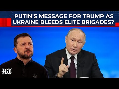 Putin's Warning Shot To Trump Ahead of Zelensky Meet? Russia Moves To Encircle Kramatorsk, Slavyansk