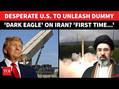 US Navy HITS PANIC BUTTON? 'BEGS' For $15M 'Inoperative' DARK EAGLE Hypersonic Missile To Hit Iran
